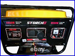 18HP Rated 8000W Max 8500W Single Phase Generator 4 Stroke Portable Petrol