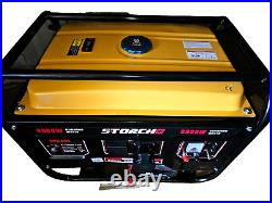 18HP Rated 8000W Max 8500W Single Phase Generator 4 Stroke Portable Petrol 10OFF