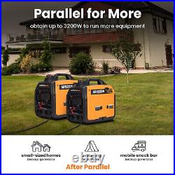 2300W Inverter Generator Petrol Silent Generator Parallel Camping Caravan RV