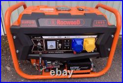 2800w Electric start Rockwood 4 Stroke Petrol generator