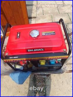 2.2kw Petrol Generator brand new. Reasonable size, quite noisy