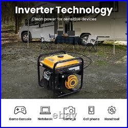 3500W Silent Inverter Petrol Generator Portable 4 stroke Power for Camping Home