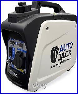 Autojack Petrol Generator Quiet Portable Suitcase Inverter 4 Stroke 800W Camping