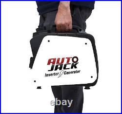 Autojack Quiet Portable Suitcase Inverter Petrol Generator 4 Stroke 1100W 240V