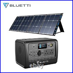 BLUETTI EB70 1000W Power Station LiFePO4 PV120 Flexible Solar Panel120W Mono UK