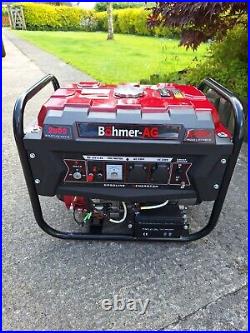 Böhmer-AG 6500W-e Petrol Generator with Electric start Portable Outdoor 4 stroke