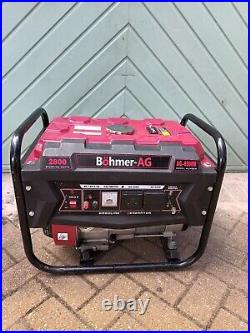 Bohmer AG petrol generator model 6500W