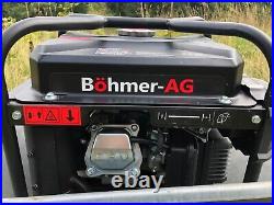 Bohmer petrol inverter generator 2.5kw. Eco mode. 10 HOURS RUN TIME. 240v