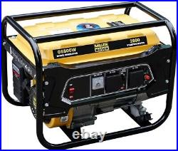 Brand New G6500W 3.4kVa 2800W 8HP 4 Stroke Petrol Engine Generator Portable