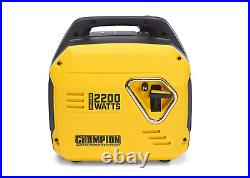 Champion 2200W Mighty Atom Petrol Inverter Suitcase Generator Outdoor Power