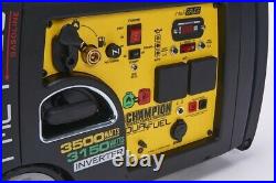 Champion 73001i-DF 3400W Dual Fuel LPG Petrol Inverter Generator Electric Start