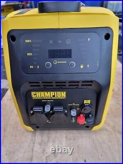 Champion 82001i-E-EU Portable 2000 Watt Silenced Inverter Petrol Generator
