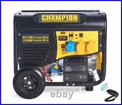 Champion 8kW 8000watts Petrol Electric Remote Start Portable Generator