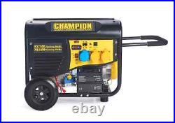 Champion 8kW 8000watts Petrol Electric Remote Start Portable Generator