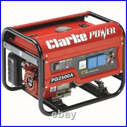 Clarke PG2500A EURO5 2.2kVA 230V Petrol Generator