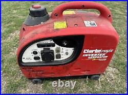 Clarke Power Inverter Generator 1000W Petrol IG1000 Portable 230V Red Black