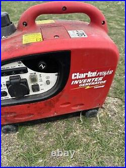 Clarke Power Inverter Generator 1000W Petrol IG1000 Portable 230V Red Black