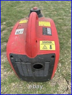 Clarke Power Inverter Generator 1000W Petrol IG1000 Portable 230V Red Black