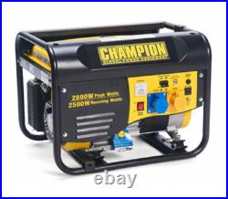 Collect only Champion CPG3500 2800W Petrol Generator Auto Voltage Reg 230 110v