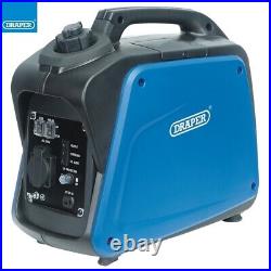 Draper 1kw Portable Petrol Inverter Generator 230v And 12v, 98800 Ex Display