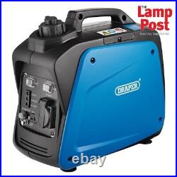 Draper 98685 0.7kW Portable Petrol Inverter Generator Lightweight 10kg 230 & 12V