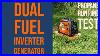 Dual Fuel Inverter Generator Duration Load Test Genmax 3500 Gm3500iaed