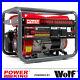 Ex Demo Petrol Generator PowerKing Portable PKB5000LR 3200w 4KVA Quiet Power