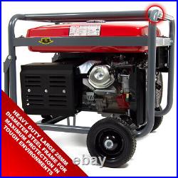 Ex Display 6500w Petrol Generator 15HP Electric Start PowerKing PKB8500E