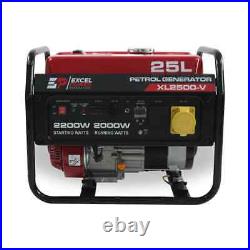 Excel Power 2.2kw 196cc Open Framed Petrol Generator With 2 Year Warranty