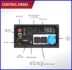 Excel Power Electric Start 7.5KW 459cc Portable Petrol Inverter Generator