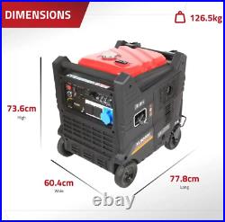 Excel Power Electric Start 7.5KW 459cc Portable Petrol Inverter Generator