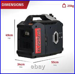 Excel Power Lightweight Pure Sine Wave 2kW Petrol Inverter Generator