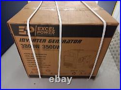 Excel Power XL4000ii 3.5kwh Petrol Inverter Generator Brand NEW Boxed