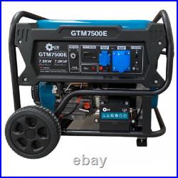 GTM 7500E Gasoline generator 7.5 KW single phase