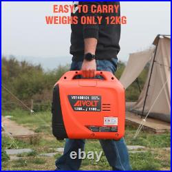 Generator Inverter Portable Petrol Silent Camping 1200W