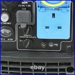 Generator Petrol Inverter Portable Suitcase Silent 2200W 2.2kw 2.8kVa HYUNDAI
