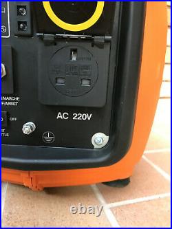 Generator Petrol Inverter Portable Suitcase Silent rated 2000W output