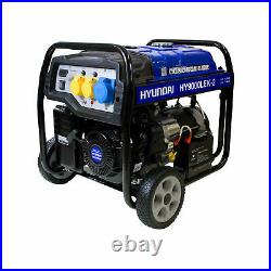 Generator Petrol Portable Electric Start 14hp 7000w 7kw 8.75kVa 4 Stroke Hyundai