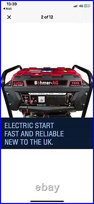 Generator with electric start