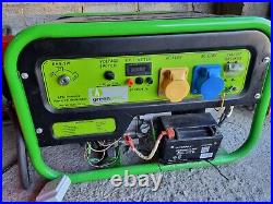 Greengear GE-3000UK 2.7kw Portable LPG Powered Generator Plus Gas Bottle