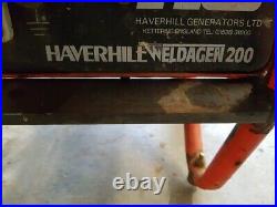Haverhill Welder Generator 110V/230V 4KVA 180amp Briggs 16hp Vanguard V twin