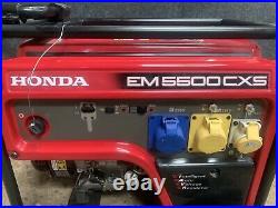Honda EM5500CXS 5.5kW Petrol Generator Power