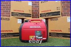 Honda EU22i Generator Inverter Petrol 2200W Silent Sinewave NEW £1200