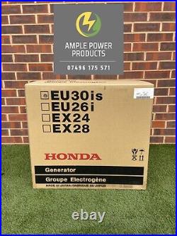 Honda EU30is 3000W NEW Silent Inverter Generator Petrol EU30 £3000