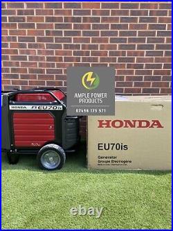 Honda EU70 NEW Petrol Inverter Silent Generator EU70is Like EU65 Commercial