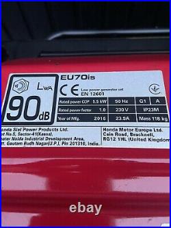 Honda EU70is Generator Inverter EU7000is