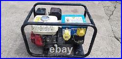 Honda GX 200 petrol generator 115V 240V 2.7kw 3.4kva