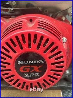 Honda generator GX270, 9.0. Petrol, quite