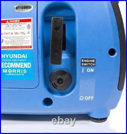 Hyundai 1000W Portable Petrol Inverter Generator Pure Sine Wave, Lightweight