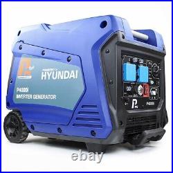 Hyundai 3800W Petrol 3.8kW Portable Inverter Generator P4000i P1 Power Equipment